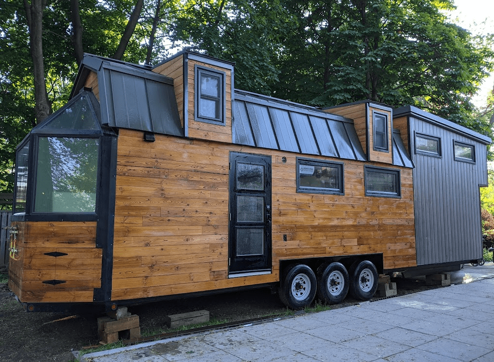 1 Bedroom Tiny House Passive Home Plan with Loft